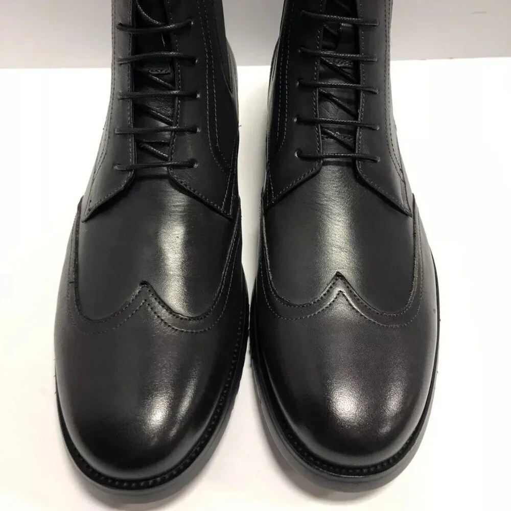 Zanzara Men’s Morrell, Gray Lace-Up Boots, Size 9D.
